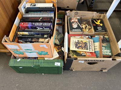 Lot 774 - Three boxes of various books including...