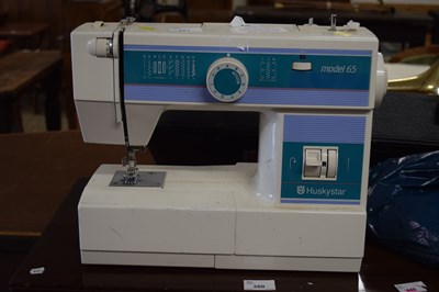 Lot 261 - A Husky star model 65 sewing machine