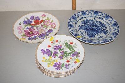 Lot 5 - Royal Albert Britains Wild Flowers collectors...