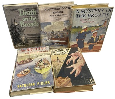 Lot 323 - BROADS FICTION: 5 Titles: W GERALD ELLIOTT:...