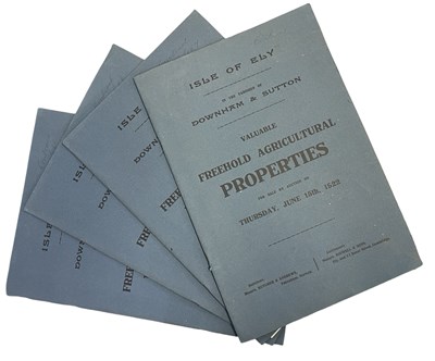 Lot 1270 - ONE PACKET: 4 duplicate sets of sales...