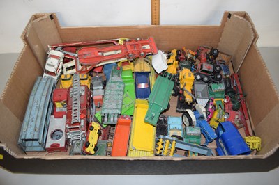 Lot 113 - Box of various assorted die cast and other toy...