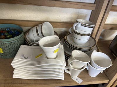 Lot 515 - Quantity of assorted tea wares