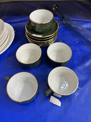 Lot 528 - Quantity of green coffee wares