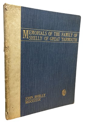 Lot 413 - JOHN SHELLY [OF PLYMOUTH]: MEMORIALS OF THE...