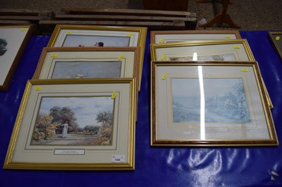 Lot 135 - Group of six various reproduction coloured prints