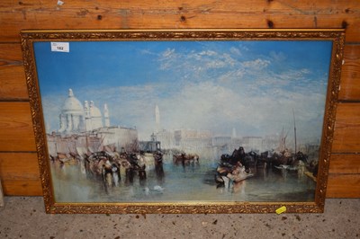 Lot 182 - Coloured print after Turner, Venice scene