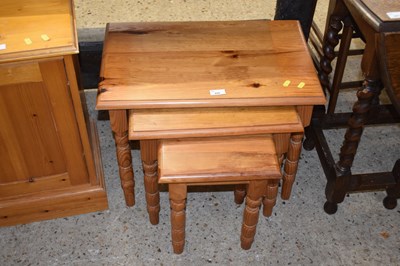 Lot 200 - Nest of pine tables