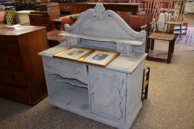 Lot 204 - A shabby chic painted sideboard