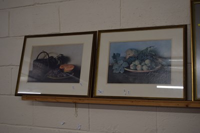 Lot 142 - Pair of still life prints of fruit