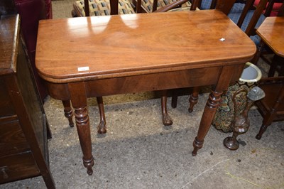 Lot 273 - A Victorian mahogany tea table