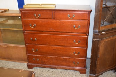 Lot 297 - Modern six drawer bedroom chest