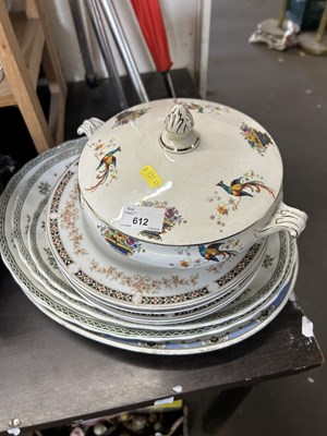 Lot 612 - Quantity of mixed dinner wares