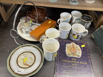 Lot 627 - Mixed Lot: Royal commemorative mugs,...