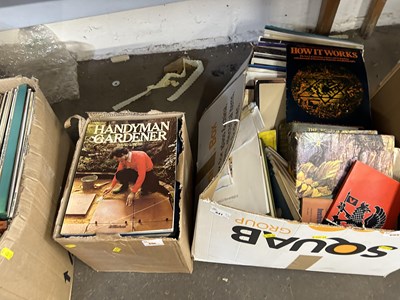 Lot 641 - Two boxes of books and magazines