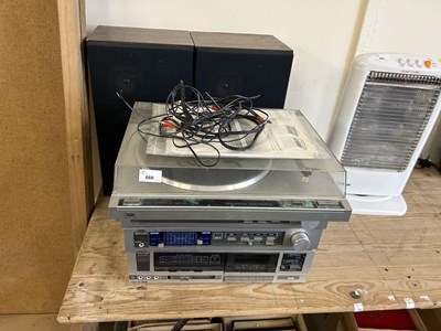 Lot 666 - Vintage JVC hi-fi