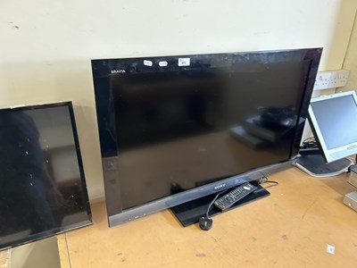 Lot 672 - A Sony flat screen television