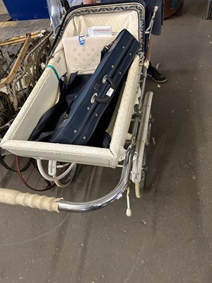 Lot 736 - Silver Cross pram