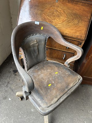 Lot 750 - Early 20th Century desk chair