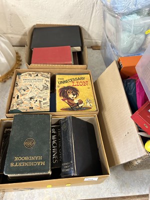 Lot 772 - Three boxes of mixed books