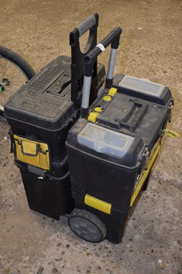 Lot 1023 - Two portable tool boxes