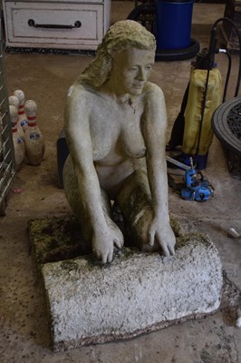 Lot 1049 - Resin garden statue