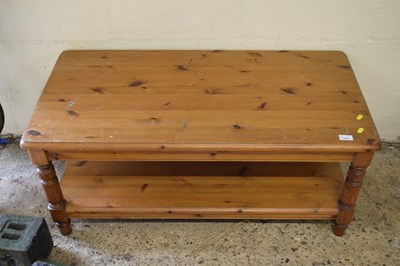 Lot 1053 - Pine coffee table