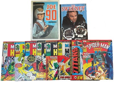 Lot 16 - A collection of various 1970s Marvel comic...