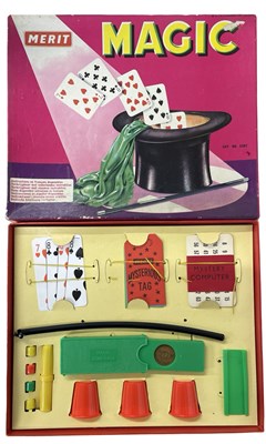 Lot 258 - A vintage Merit Magic set (unchecked for...