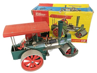 Lot 1 - A boxed Wilesco 'Old Smoky' live model steam...