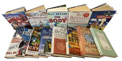 Lot 226 - ONE BOX: BILL BRYSON, modern hardbacks firsts,...