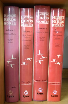 Lot 146 - Four volumes of the HBW 'Handbook of the birds...