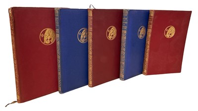 Lot 269 - RUDYARD KIPLING: 5 Titles in decorative...