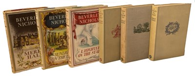 Lot 346 - BEVERLEY NICHOLS: 6 Titles: MERRY HALL;...