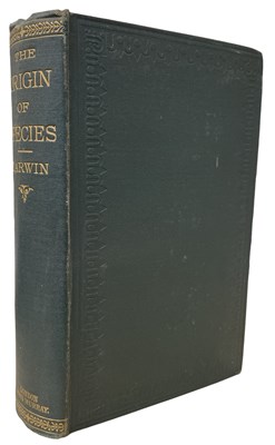 Lot 96 - CHARLES DARWIN: THE ORIGIN OF THE SPECIES BY...