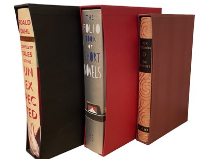 Lot 220 - FOLIO SOCIETY: 3 Titles: J R R TOLKIEN: THE...