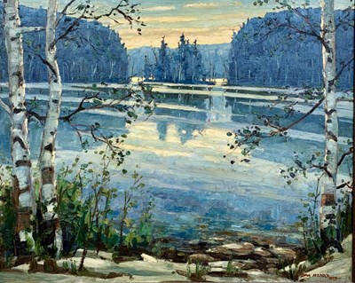 Lot 61 - Daniel J. Izzard (Canadian, 20th Century) Lake...