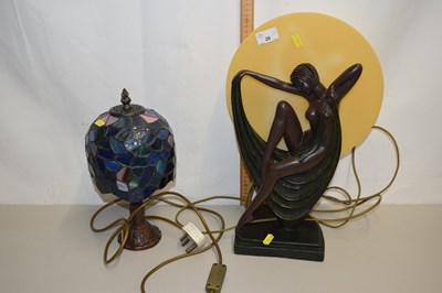 Lot 26 - Modern table lamp in the Art Deco style...