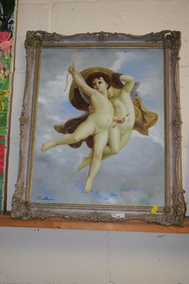 Lot 39 - A contemporary study of Cupid lightly...