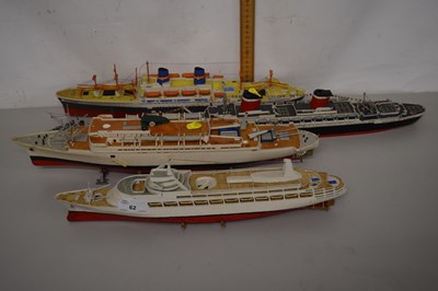 Lot 62 - Group of various model ships