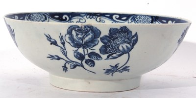 Lot 78 - Lowestoft Porcelain Bowl  c1780