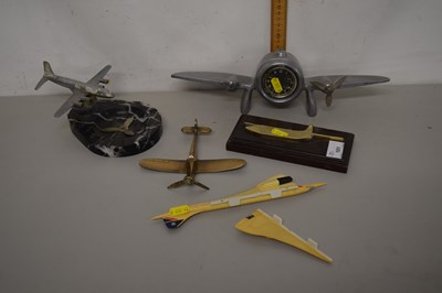 Lot 101 - Group of aviation memorabilia to include...