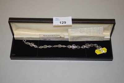 Lot 129 - A Charles Remy MacIntosh inspired bracelet, cased