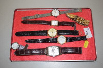 Lot 139 - Quantity of assorted wristwatches