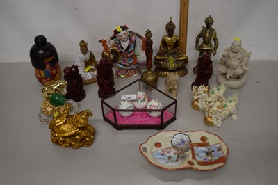 Lot 155 - Mixed Lot: Assorted modern Asian figurines