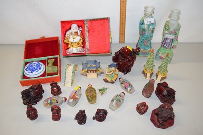 Lot 212 - Quantity of Chinese wares including a quantity...