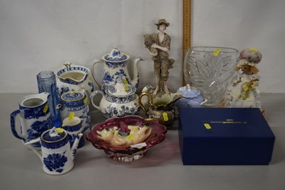 Lot 220 - Quantity of ceramic items, Woods ware jug,...