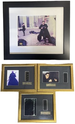 Lot 89 - Three Matrix limited edition film cell...