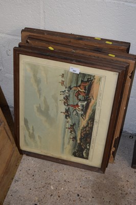 Lot 257 - Six country pursuits prints, framed and glazed