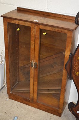 Lot 262 - A mahogany glazed bookcase